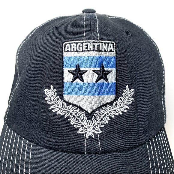 Adidas Climalite Baseball Cap Argentina Soccer 18 Embroidered Adjustable Unisex - Picture 3 of 15